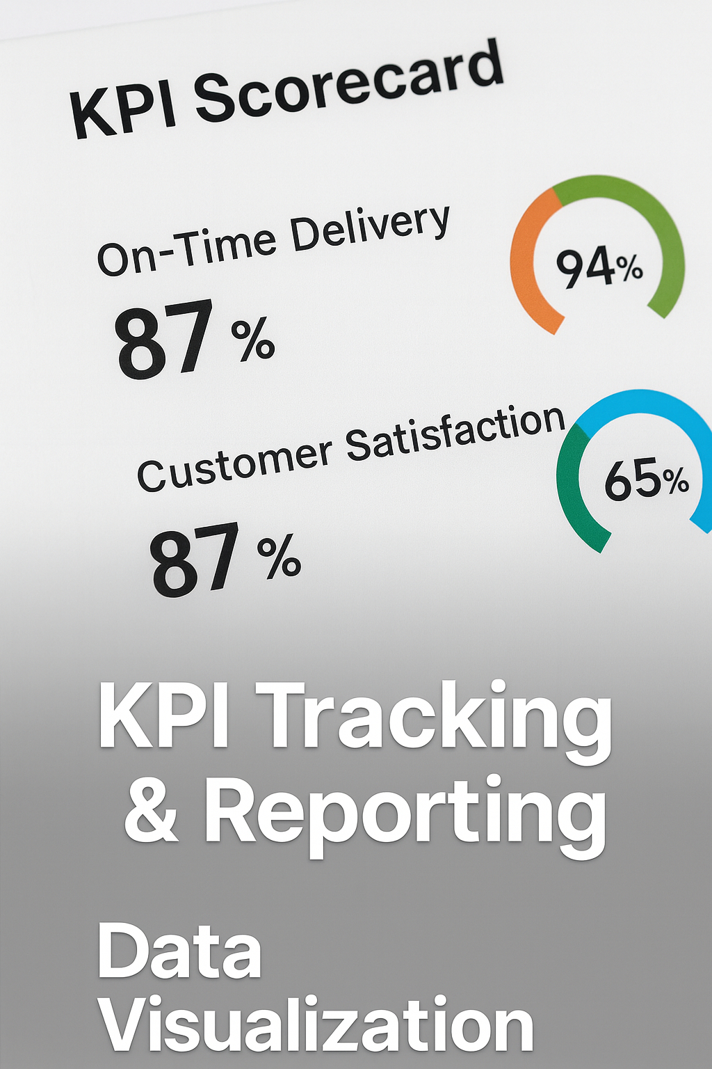 KPI tracking scorecard layout preview